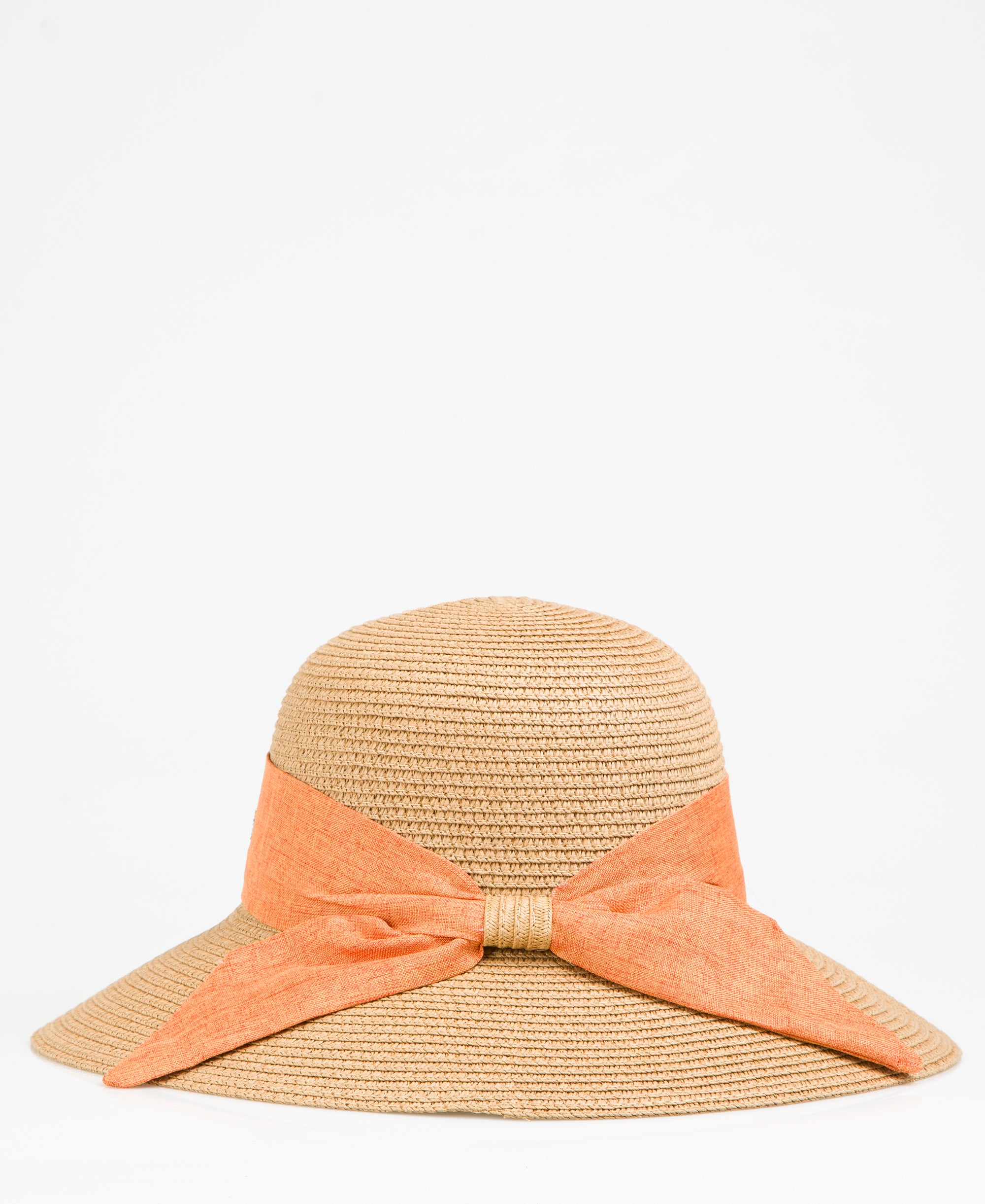 KRISP Classic Fedora Sun Hat w/ Ribbon